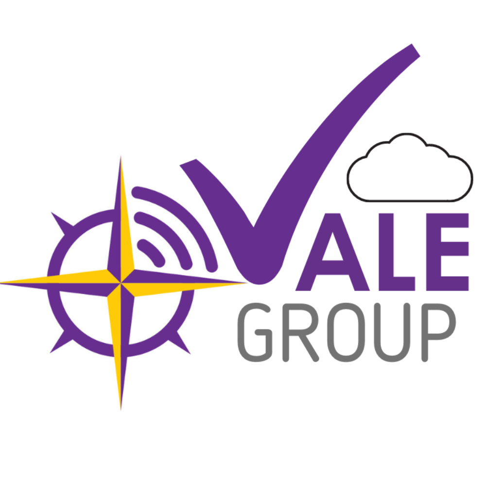 Vale Group logo – Connecting telecom and IT services under one roof.